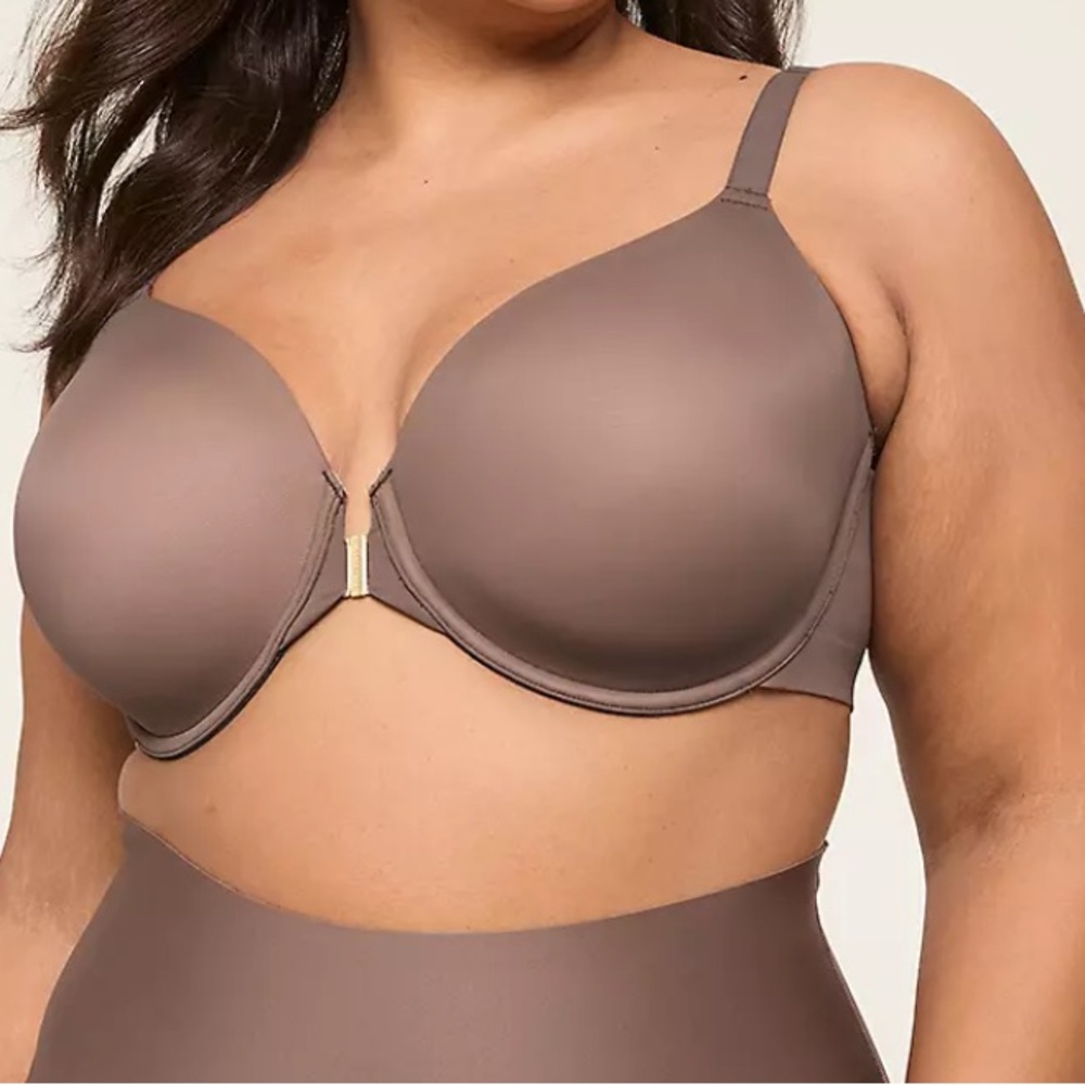 Cacique Lightly lined full coverage Women's Taupe Bra